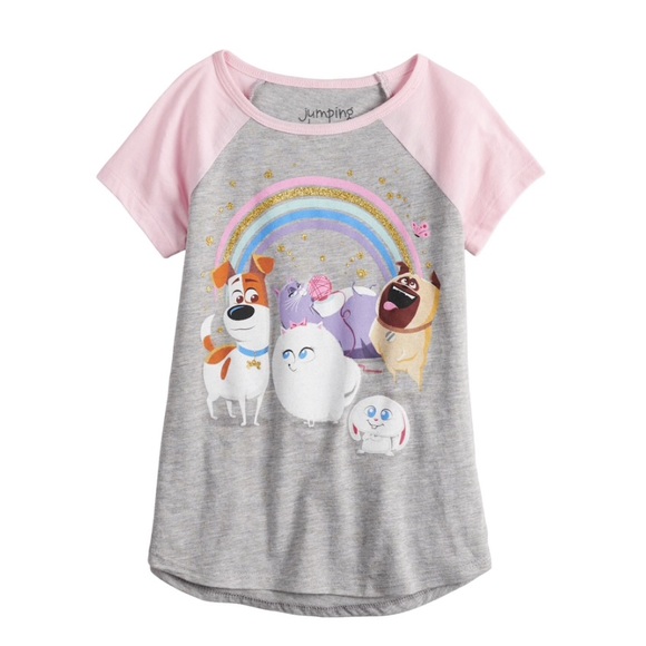 The Secret Life of Pets Girls Graphic Tee - Picture 1 of 1